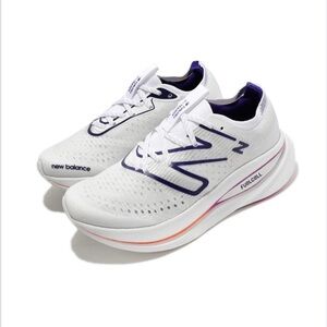 New Balance || Fuel Cell Super Comp White Victory Blue Colorway